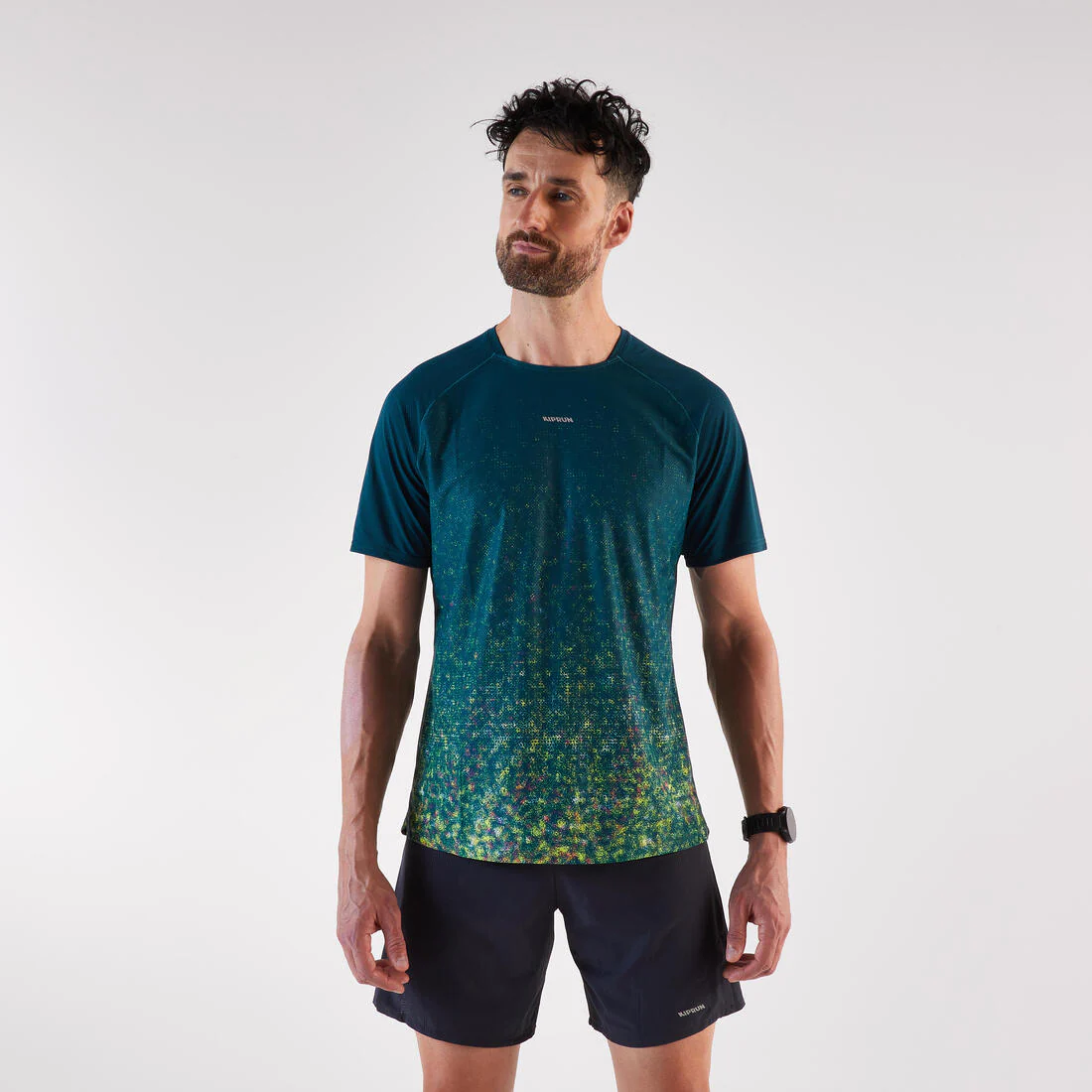 T-shirt de trail Homme, Kiprun Run 500 - Image 4