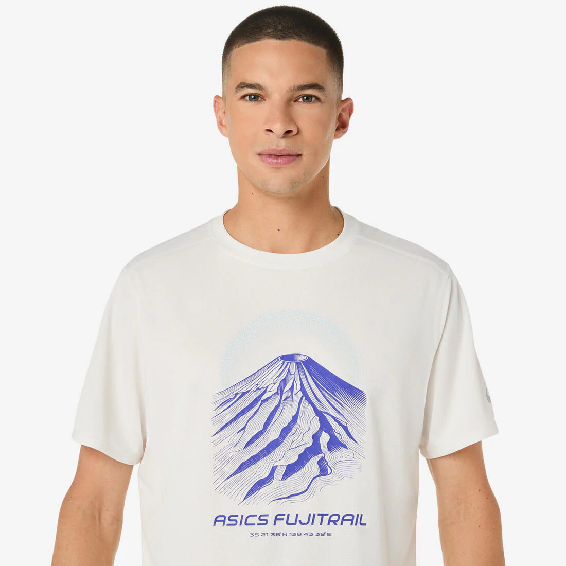 T-shirt de trail running léger et respirant homme, Asics Fujitrail - Image 3
