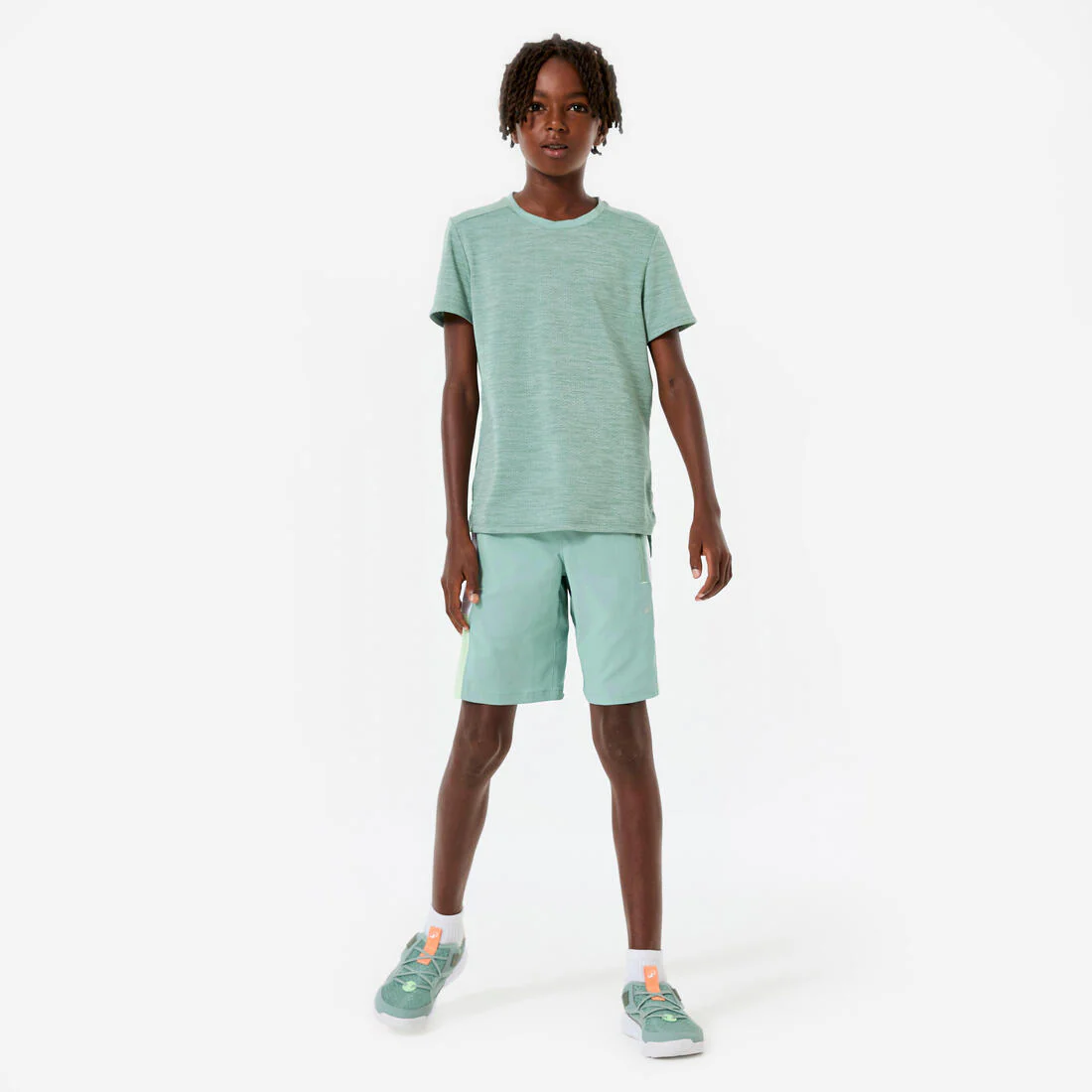 T-shirt enfant synthétique respirant - 500 marine - Image 6