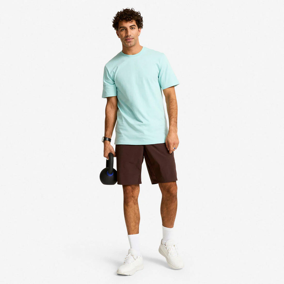 T-shirt fitness homme col rond manches courtes - Image 18
