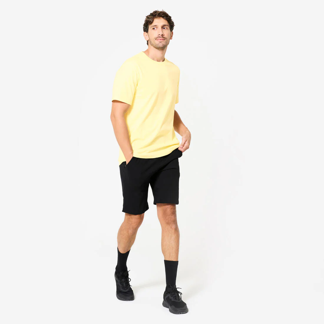 T-shirt fitness homme col rond manches courtes - Image 24