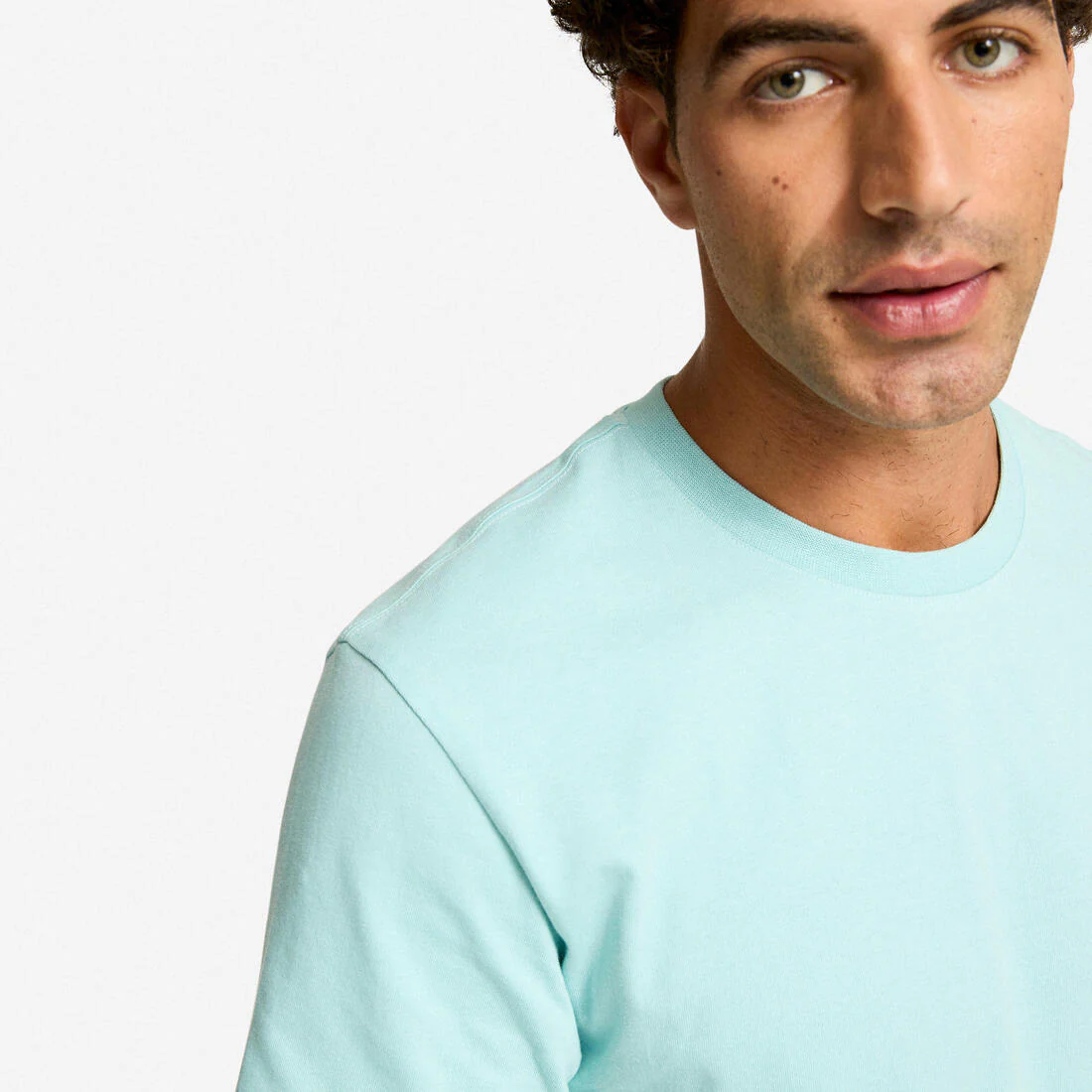 T-shirt fitness homme col rond manches courtes - Image 46