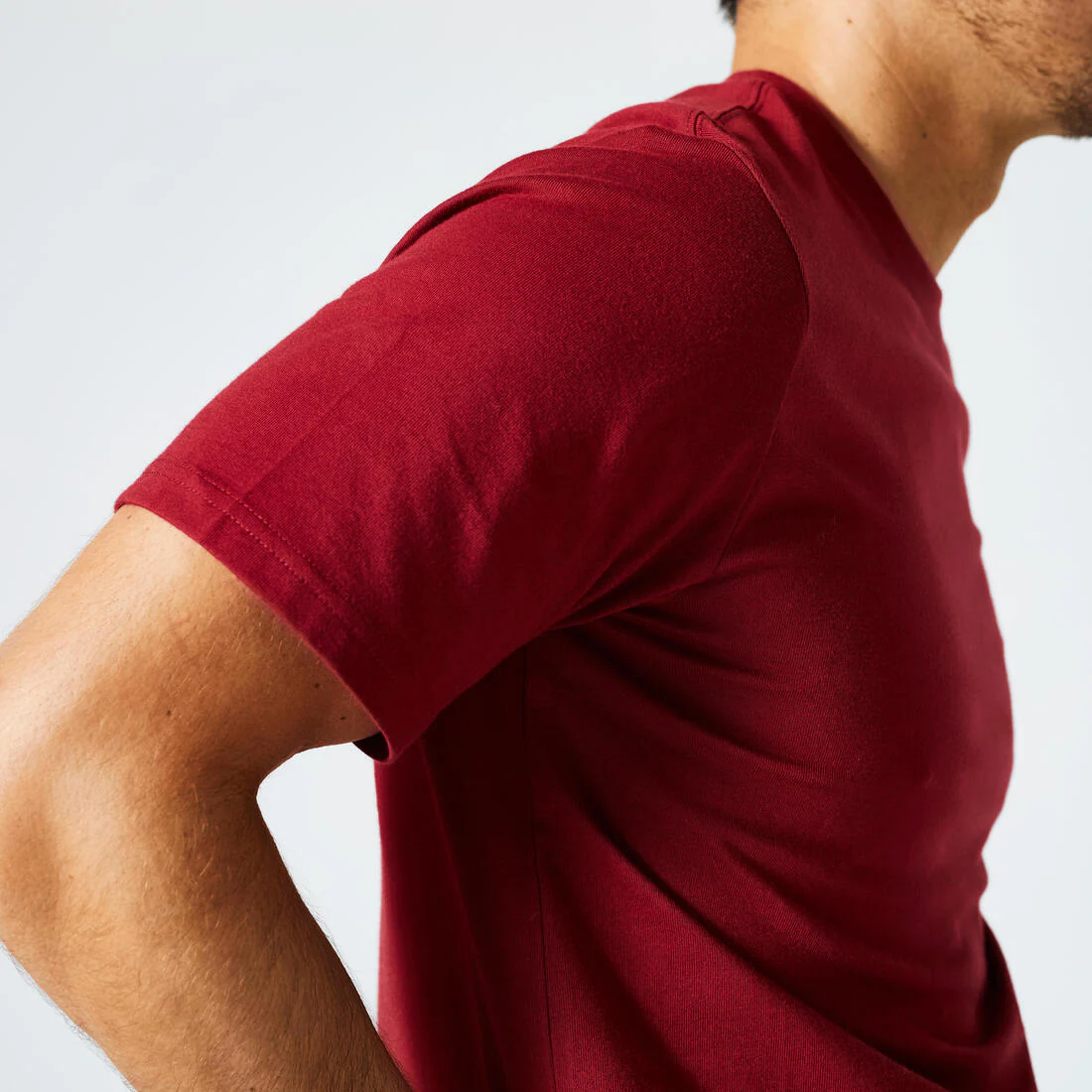 T-shirt fitness homme col rond manches courtes - Image 51