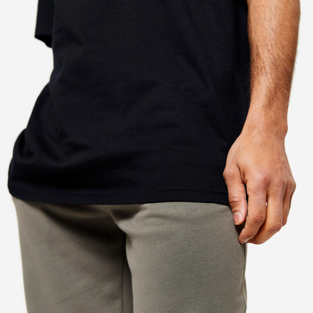 T-shirt fitness homme col rond manches courtes - Image 74