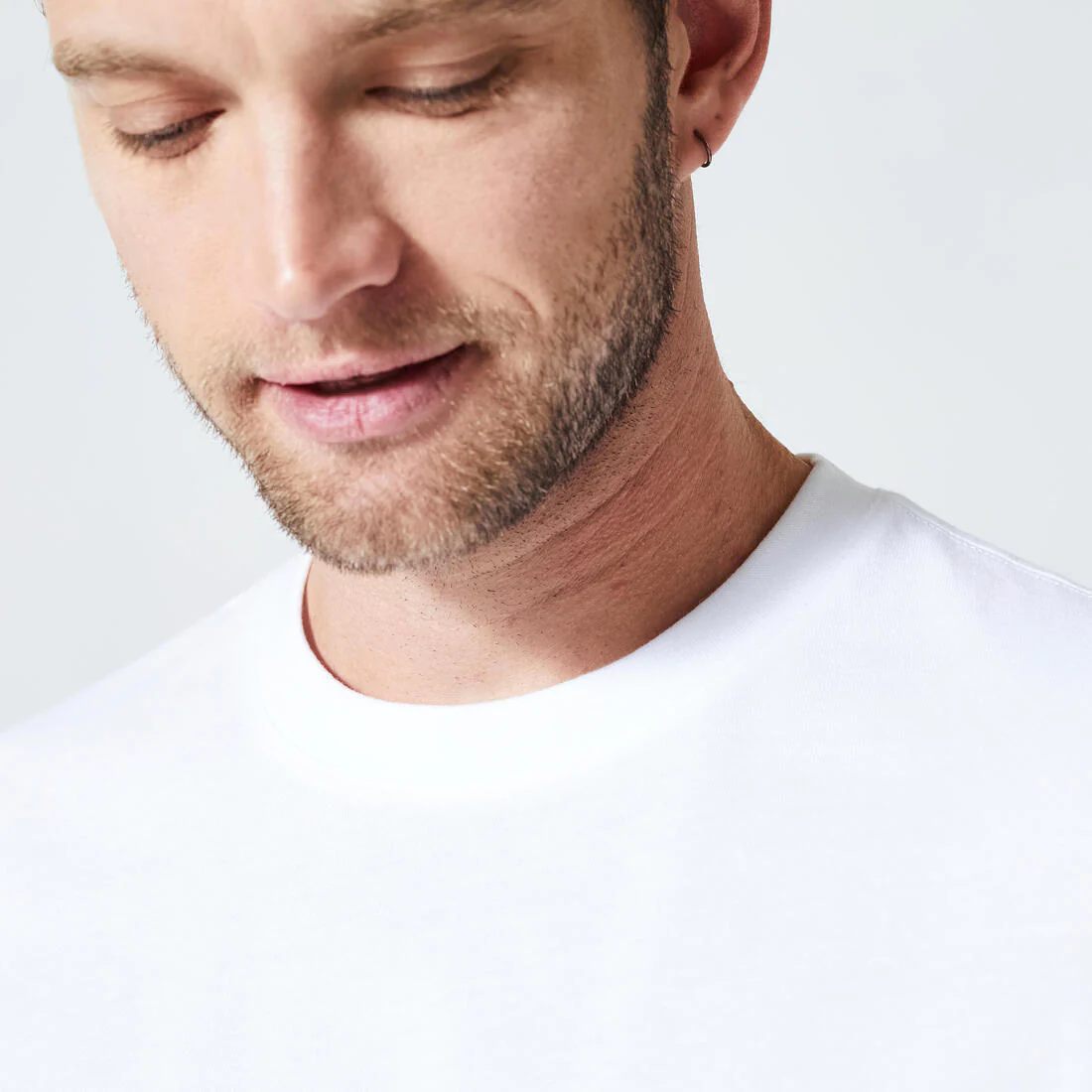 T-shirt fitness homme col rond manches courtes - Image 91