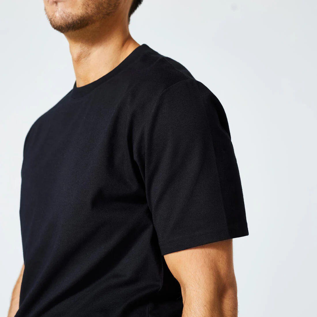 T-shirt fitness homme col rond manches courtes - Image 92
