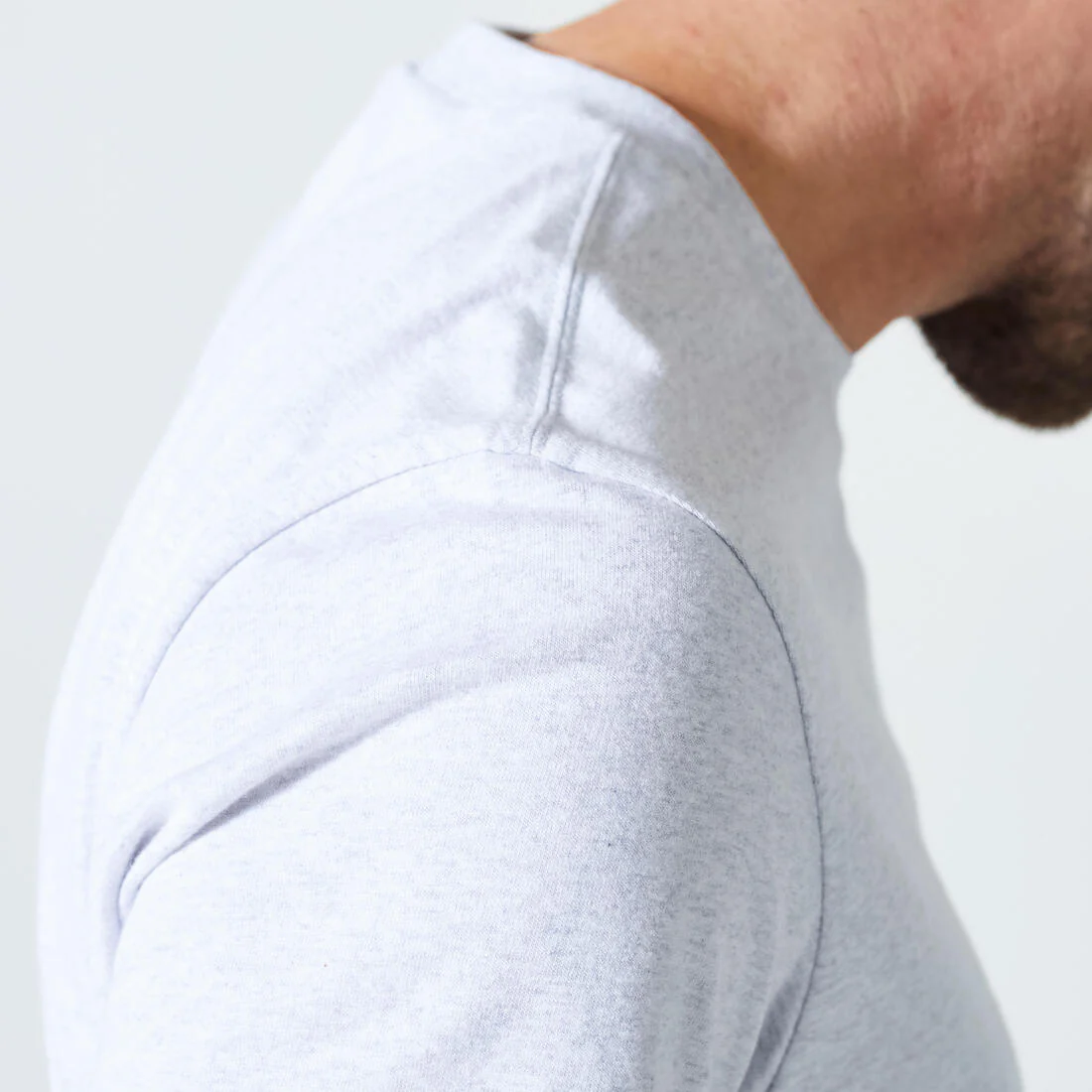 T-shirt fitness homme col rond manches courtes - Image 98