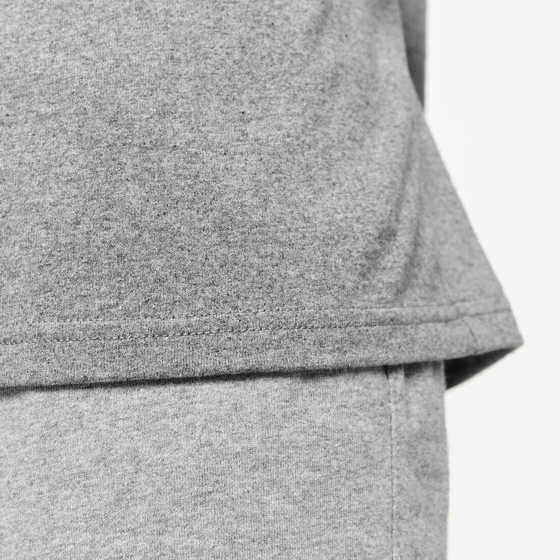 T-shirt de fitness 28% recyclé coton homme, gris - Image 6