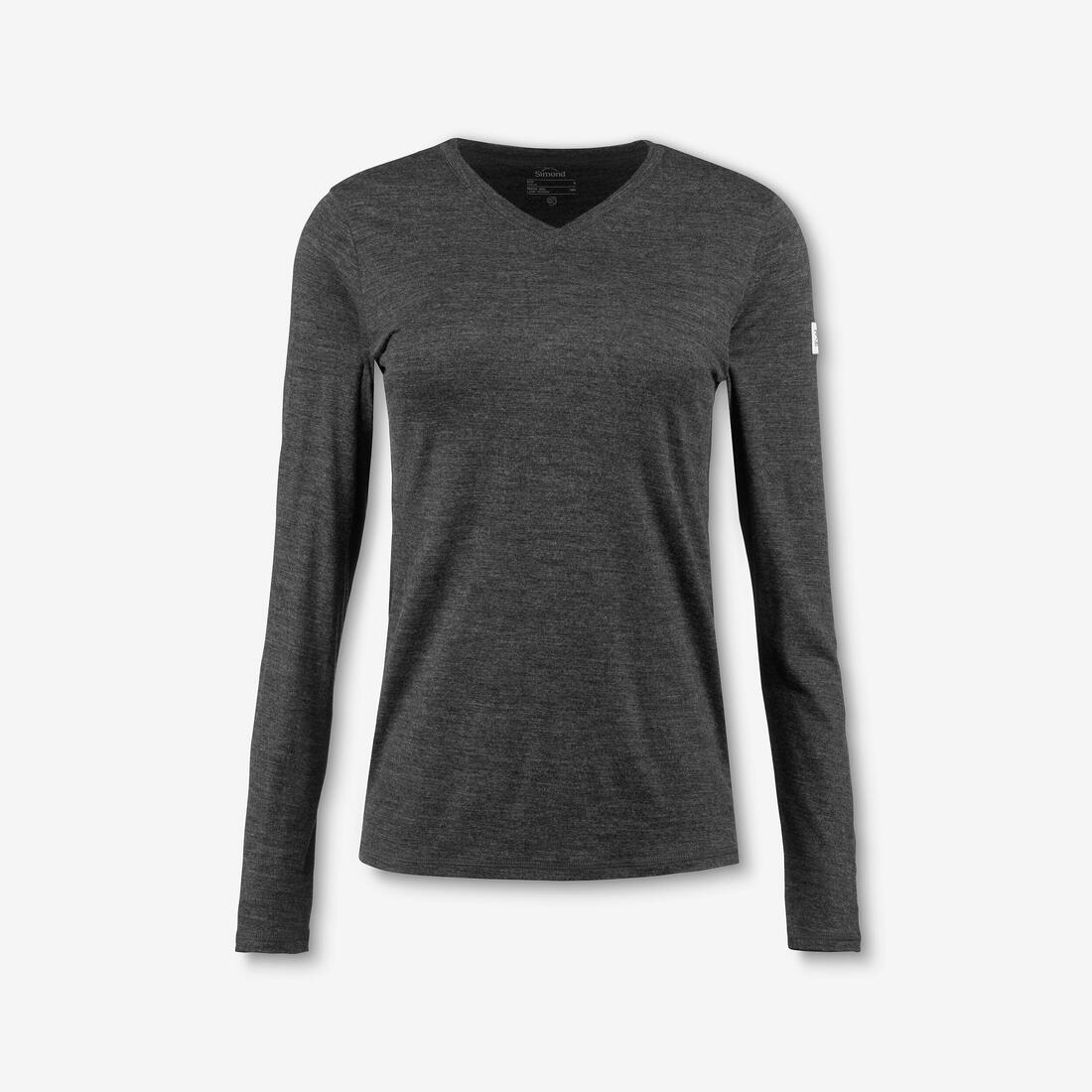 T-shirt laine mérinos de trek & voyage femme, Merino fresh - Image 9