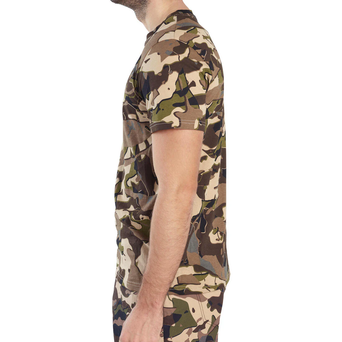 T-shirt manches courtes chasse 100 camouflage WL V1 - Image 15