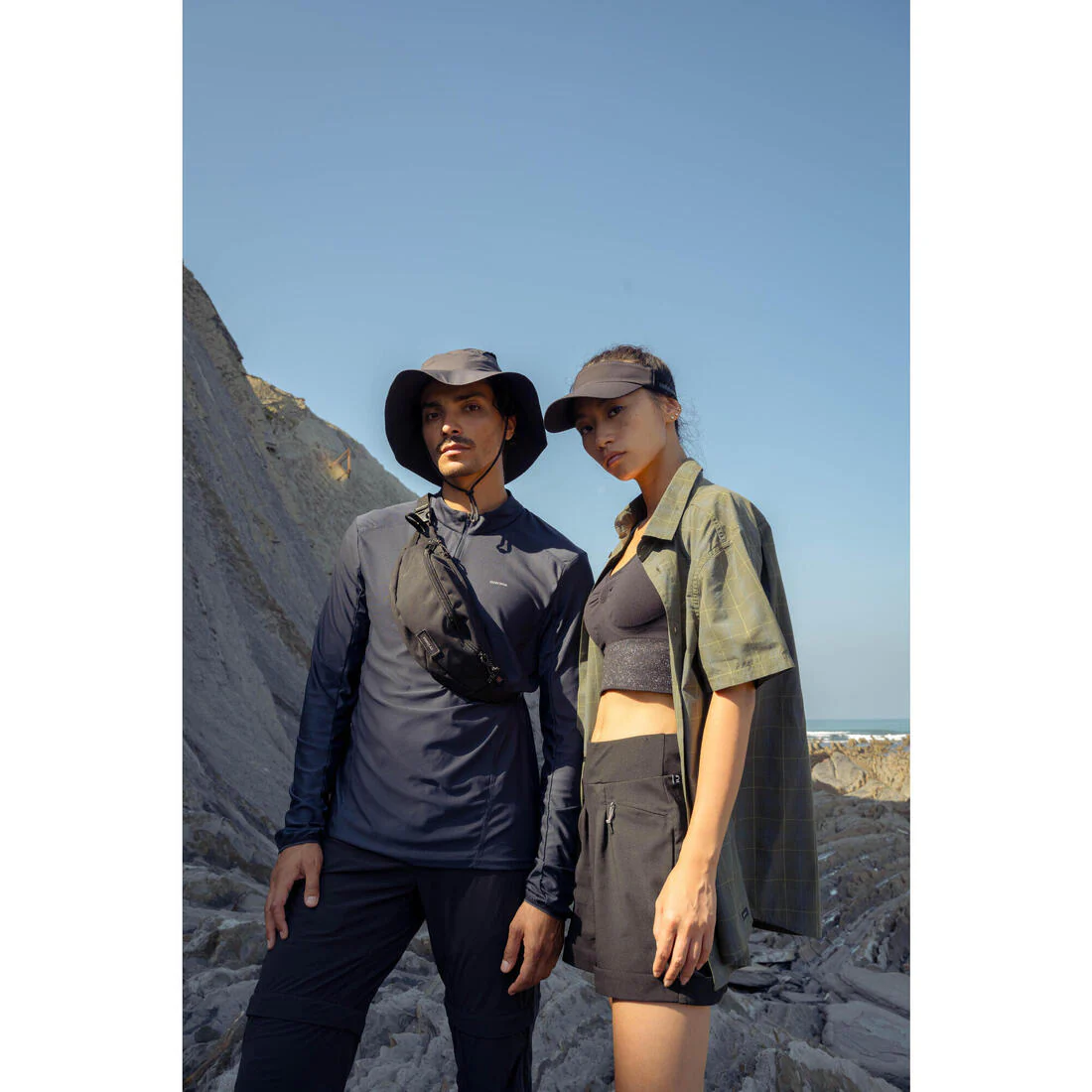 T-Shirt Manches longues de randonnée montagne homme - MH500 - Image 9
