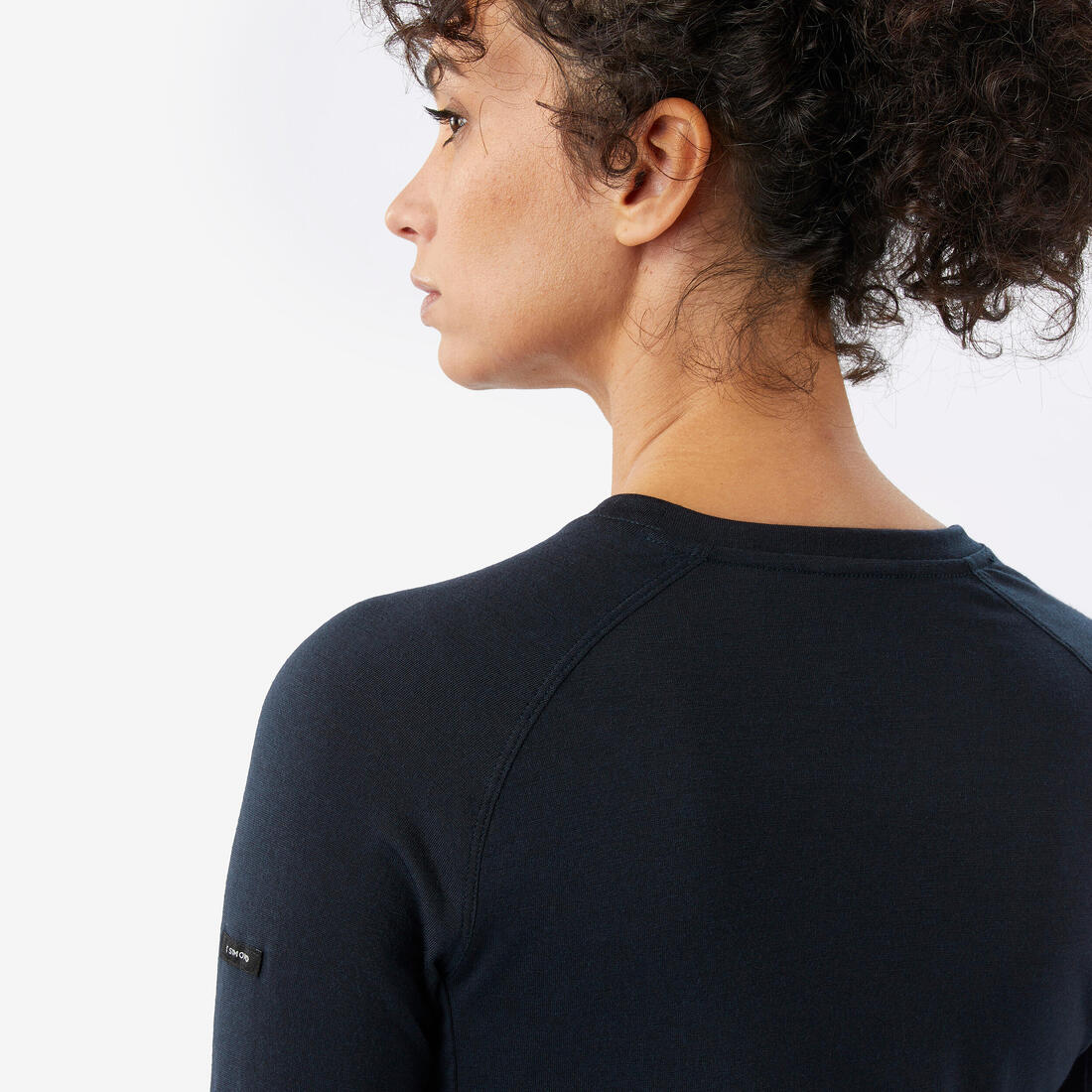 T-shirt manches longues en laine mérinos femme, Merino Resist - Image 5