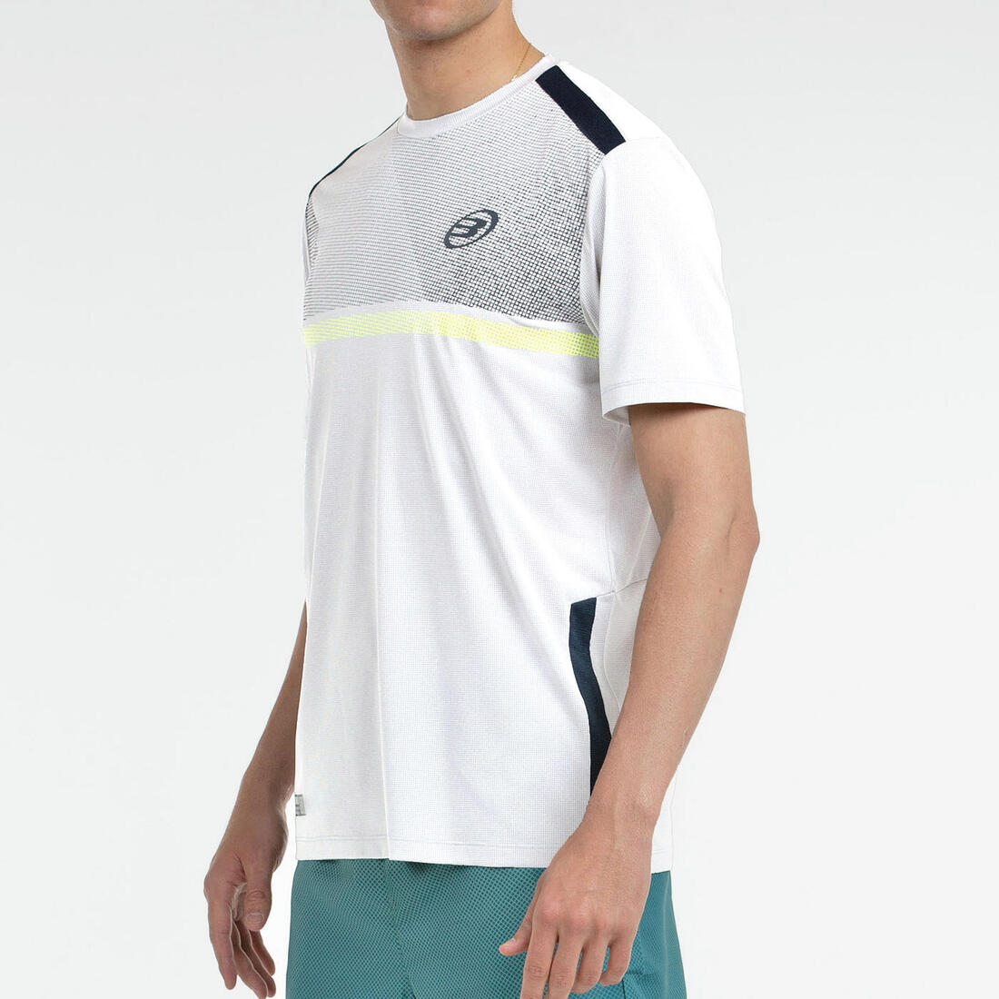 T-shirt padel manches courtes - Bullpadel Bilao Blanc - Image 4