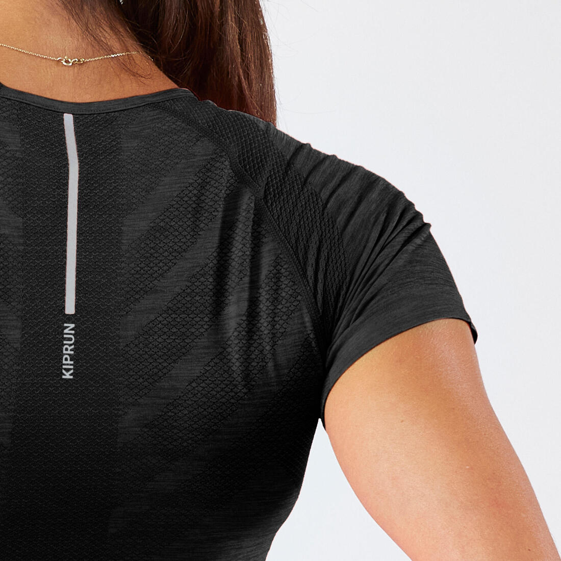 T-shirt running & trail sans couture femme - kiprun run 500 confort slim - Image 14