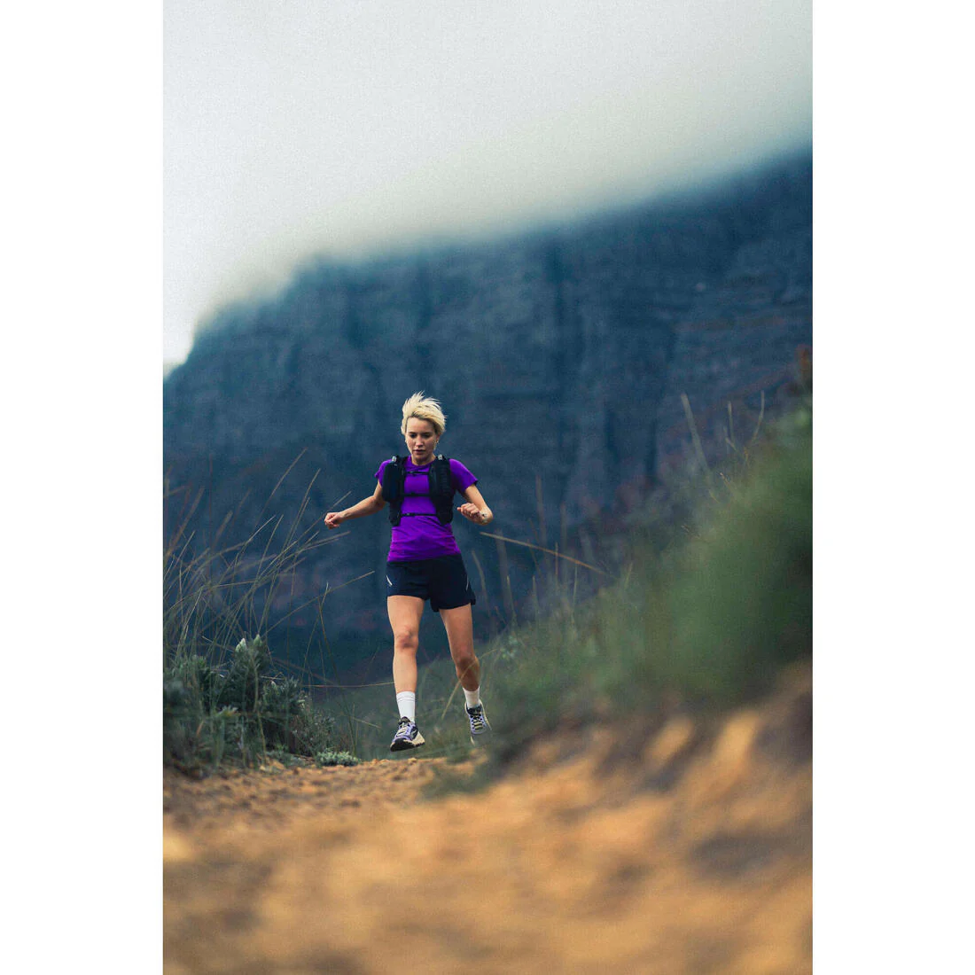 T-shirt running & trail sans couture femme - kiprun run 500 confort slim - Image 39