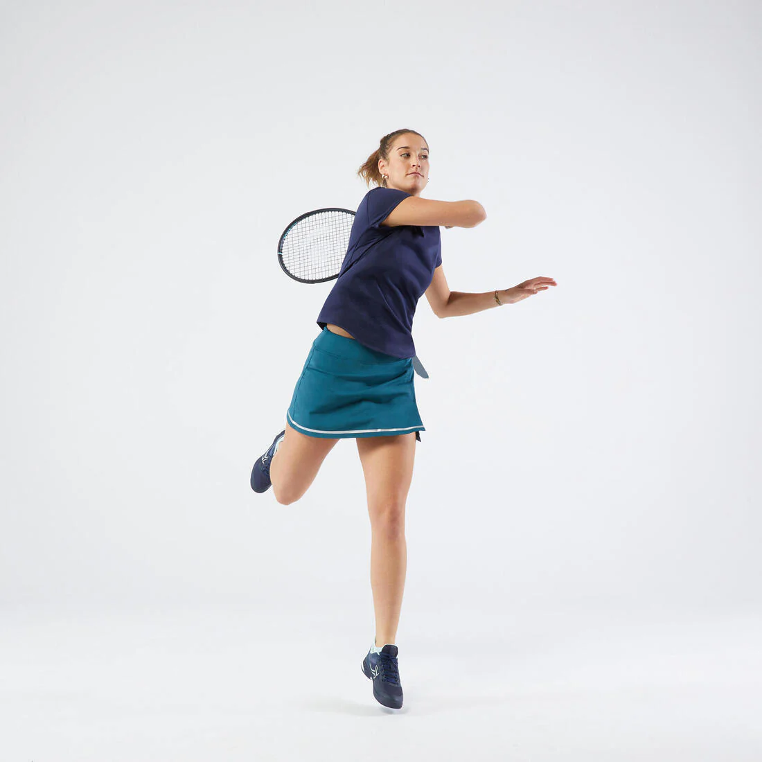 T-Shirt tennis col rond dry femme - Essentiel 100 - Image 6