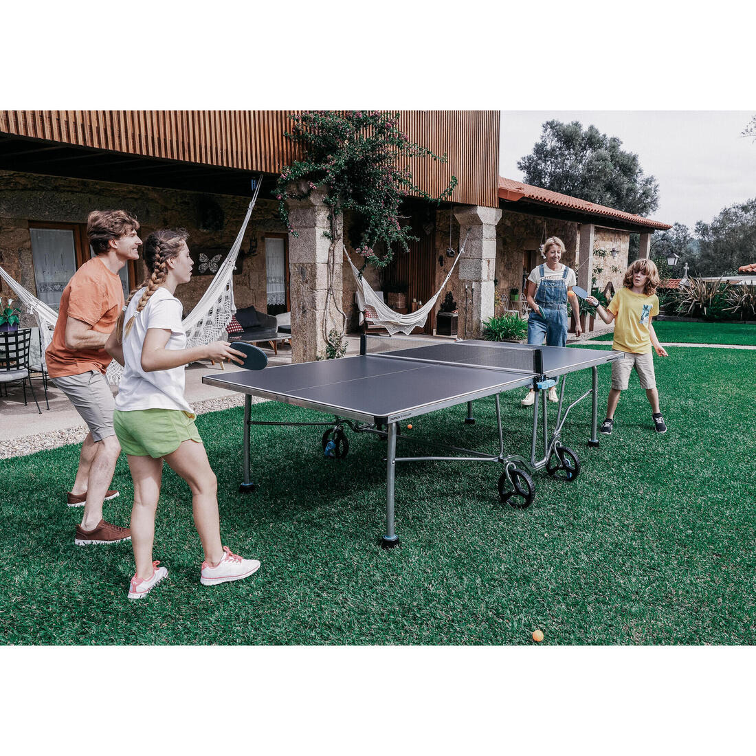 TABLE DE PING PONG EXTÉRIEURE PPT 530.2 GRISE - Image 17