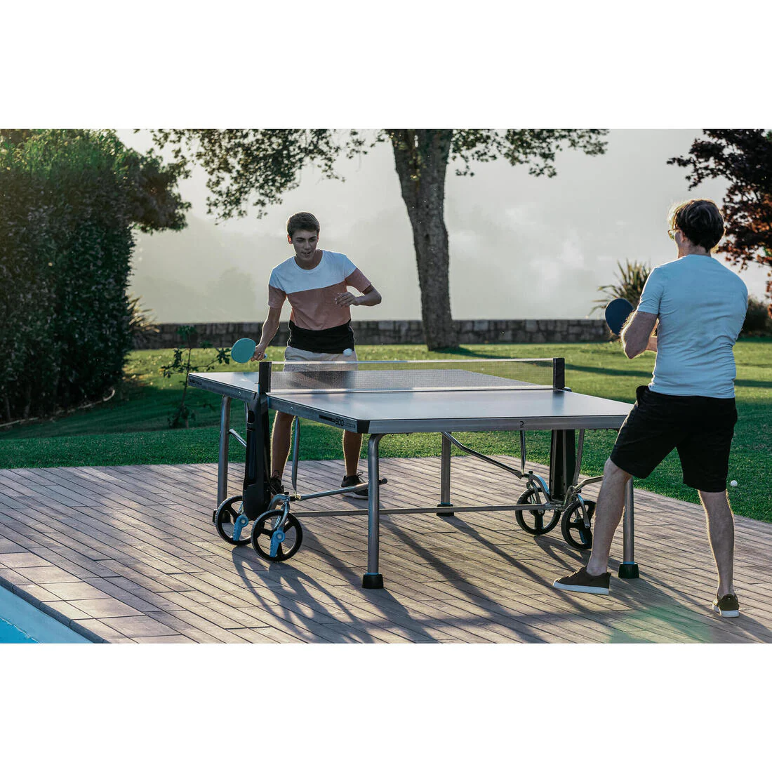 TABLE DE PING PONG EXTÉRIEURE PPT 900.2 GRISE - Image 21