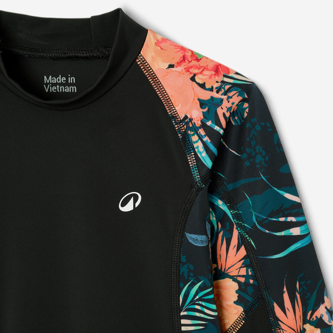Tee shirt anti uv manches longues fille - 500 orchid - Image 13