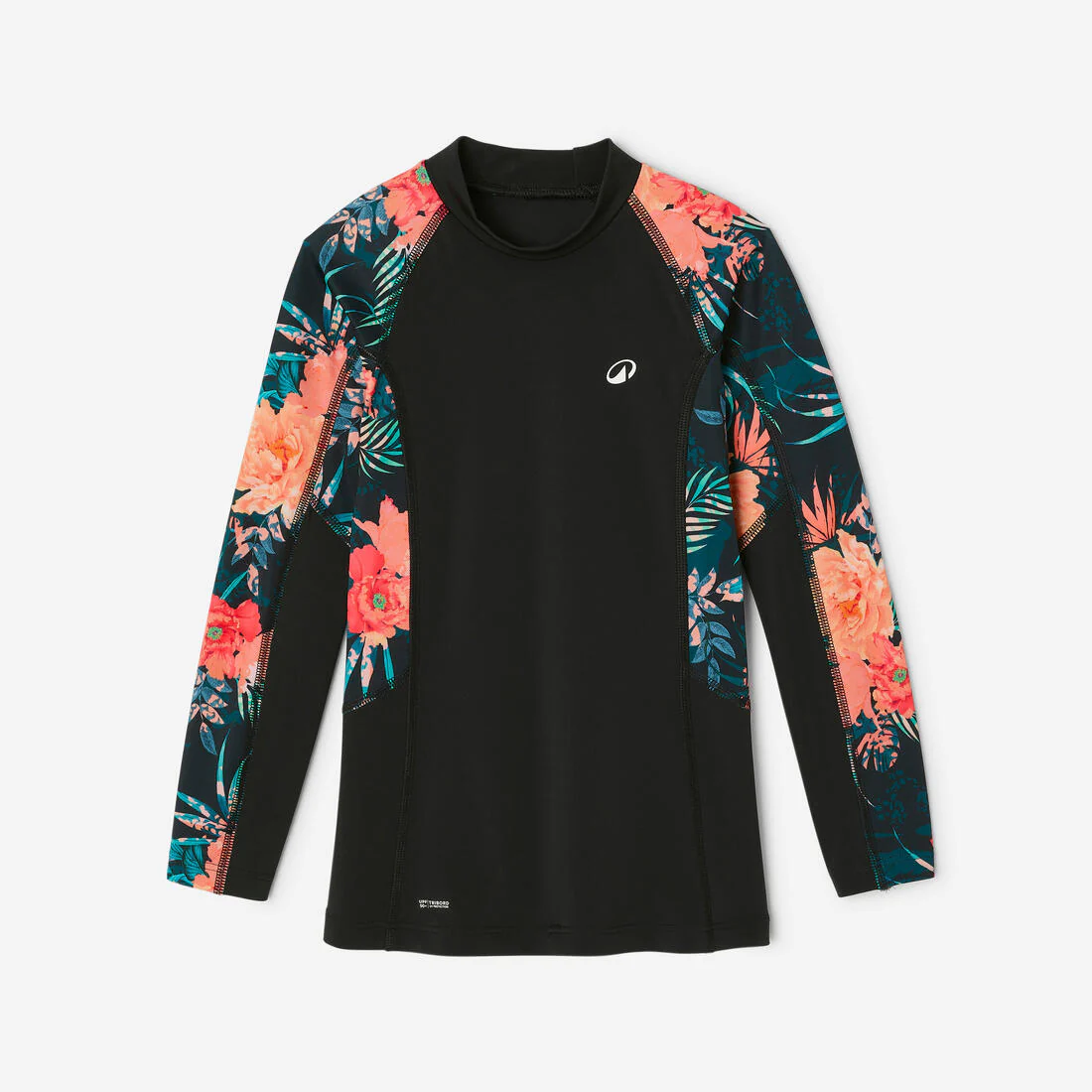 Tee shirt anti uv manches longues fille - 500 orchid - Image 7