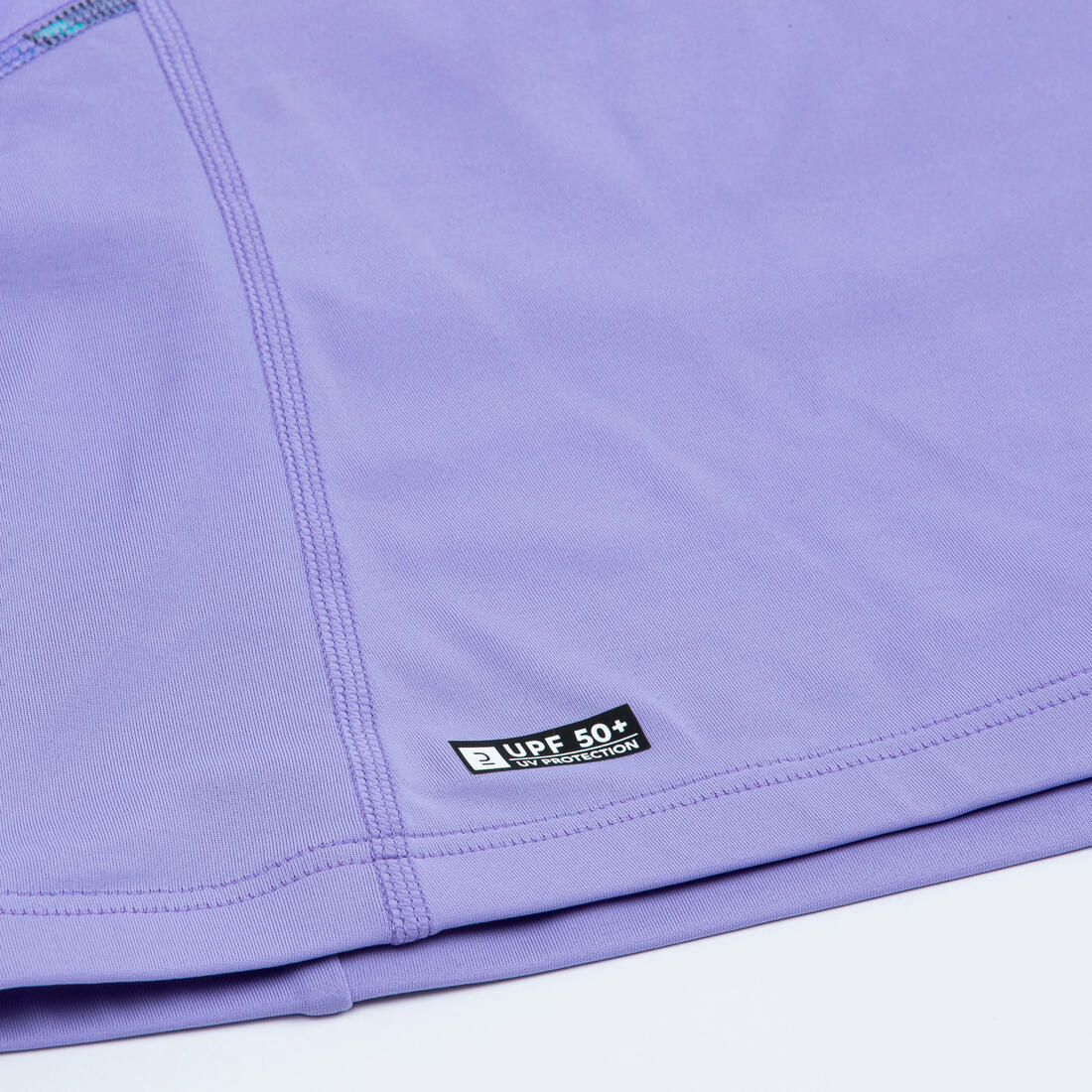 Tee shirt anti uv manches longues fille - 500 orchid - Image 9