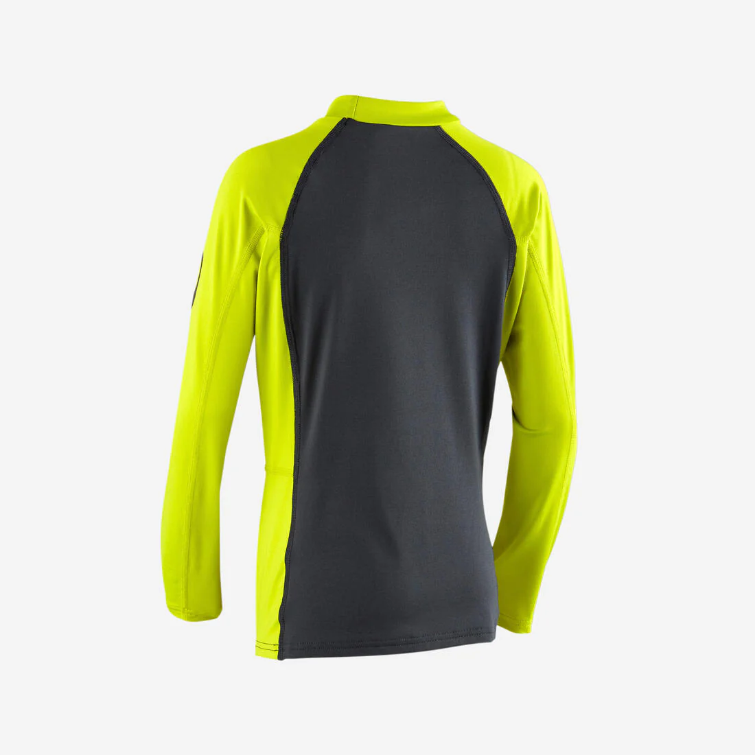 Tee shirt anti uv manches longues garçon, 500 vert et gris - Image 7