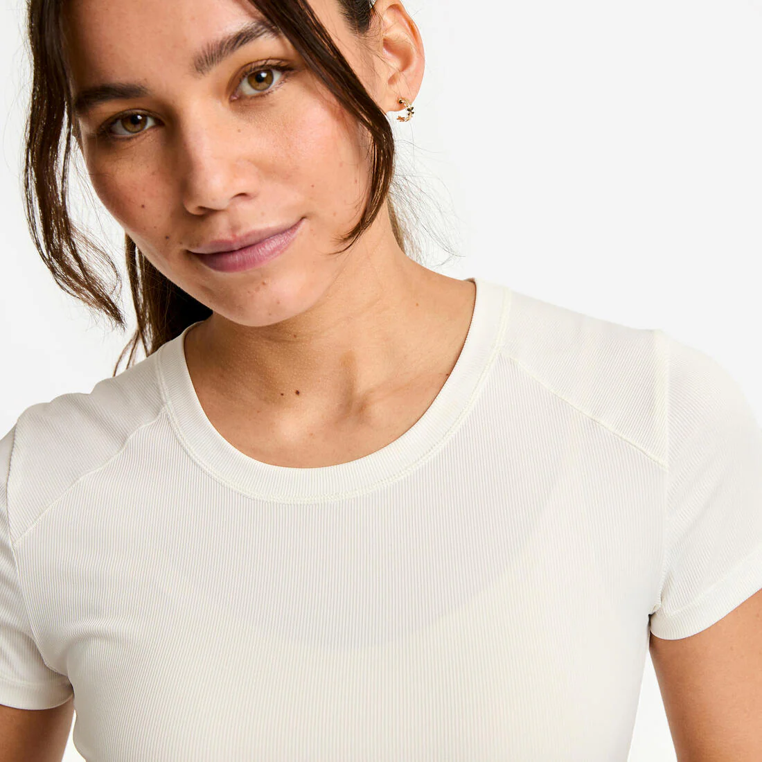 Tee-shirt côtelé femme - Image 8