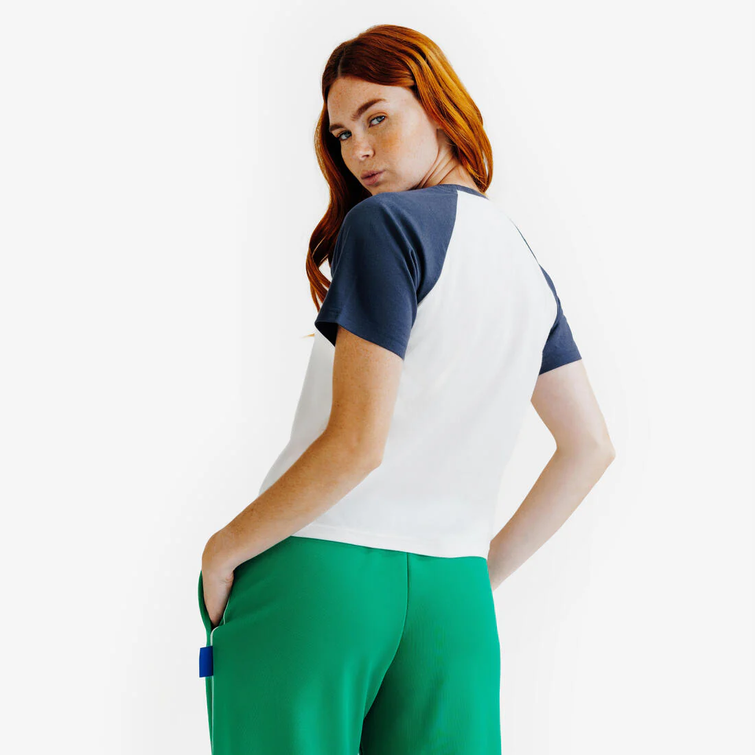 Tee-shirt femme, Heritage, blanc et - Image 11