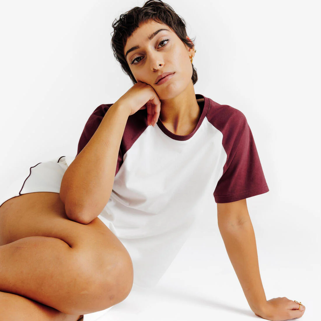 Tee-shirt femme, Heritage, blanc et - Image 13