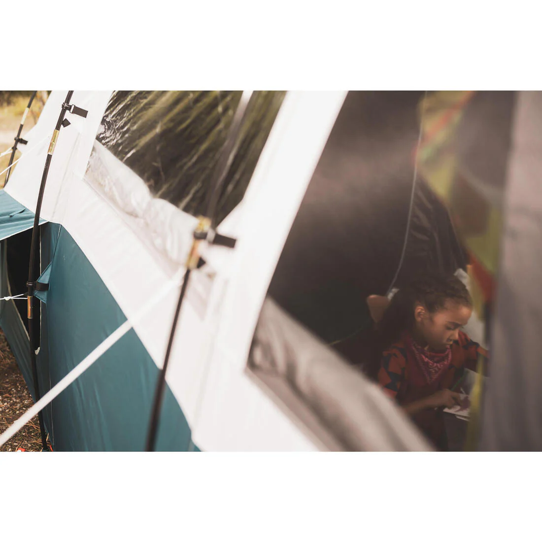 Tente de camping 6 places 3 chambres, Fresh & Black, Arpenaz 6.3 - Image 27