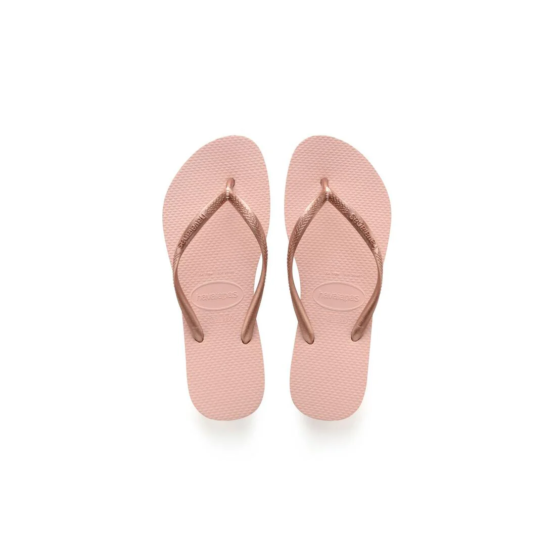 TONGS SANDALES FEMME HAVAIANAS SLIM BALLET ROSE - Image 2