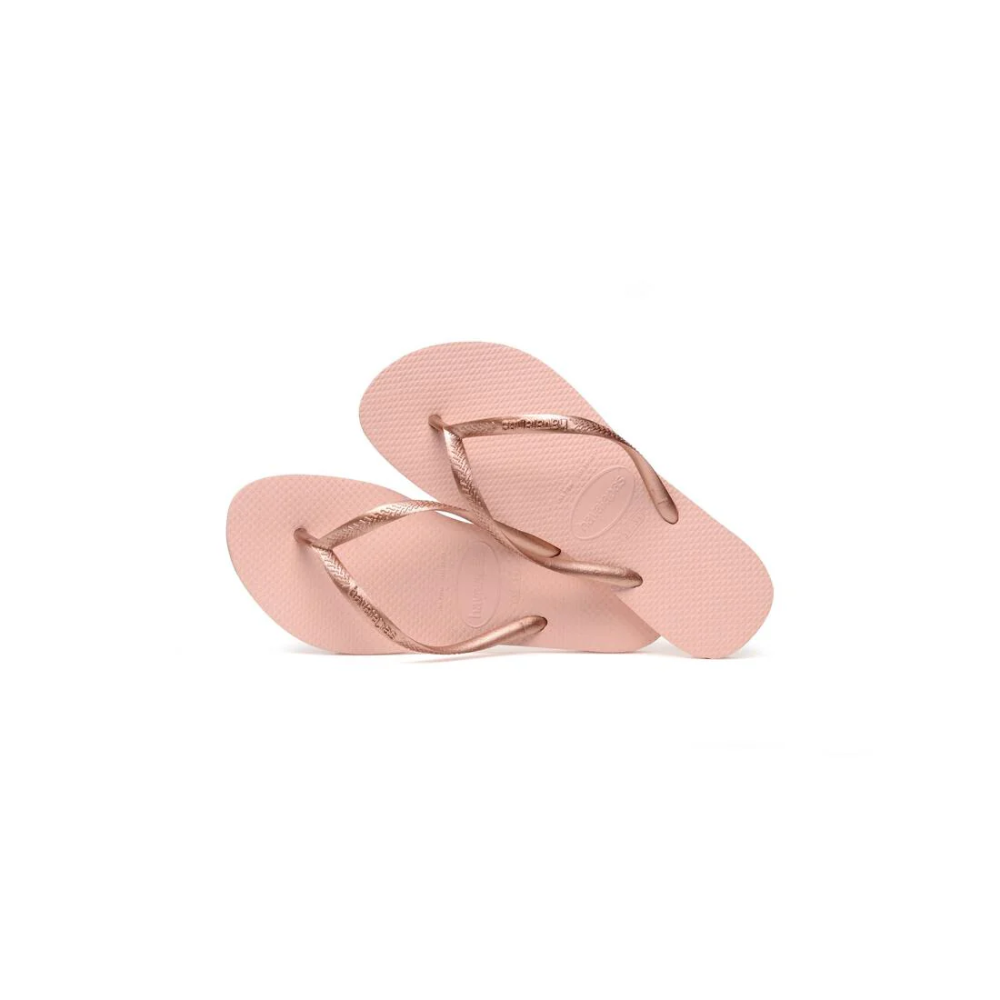 TONGS SANDALES FEMME HAVAIANAS SLIM BALLET ROSE - Image 3