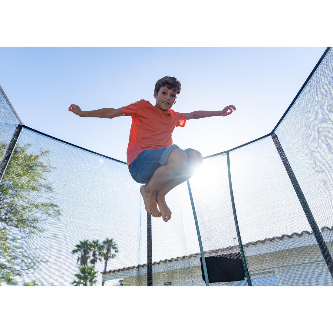 Trampoline rond avec filet de protection, Trampoline 300 - Image 14