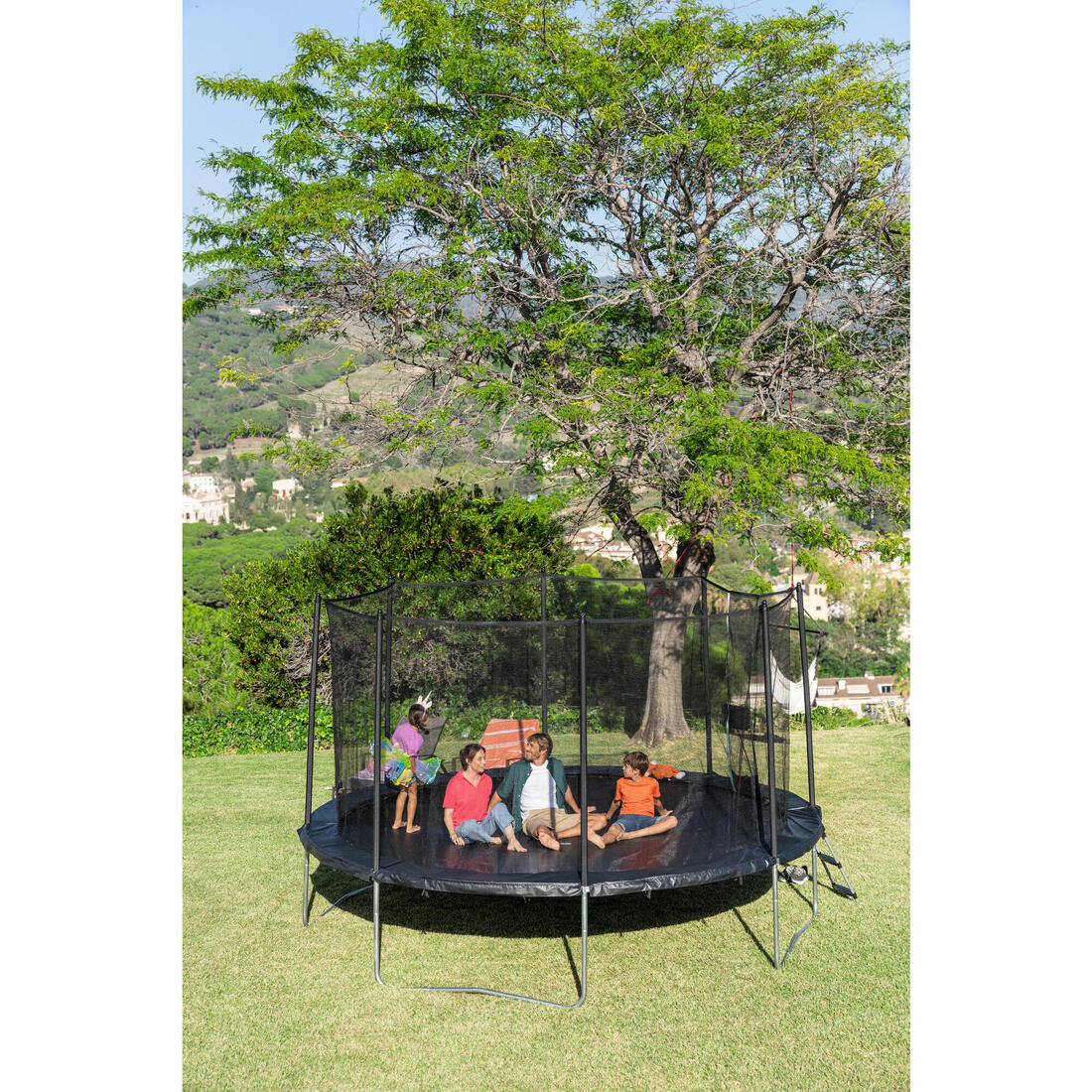 Trampoline 360 avec filet de protection - montage sans outil - Image 11