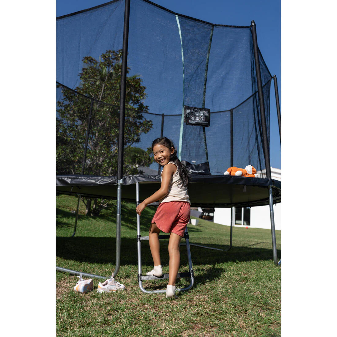 Trampoline 360 avec filet de protection - montage sans outil - Image 14
