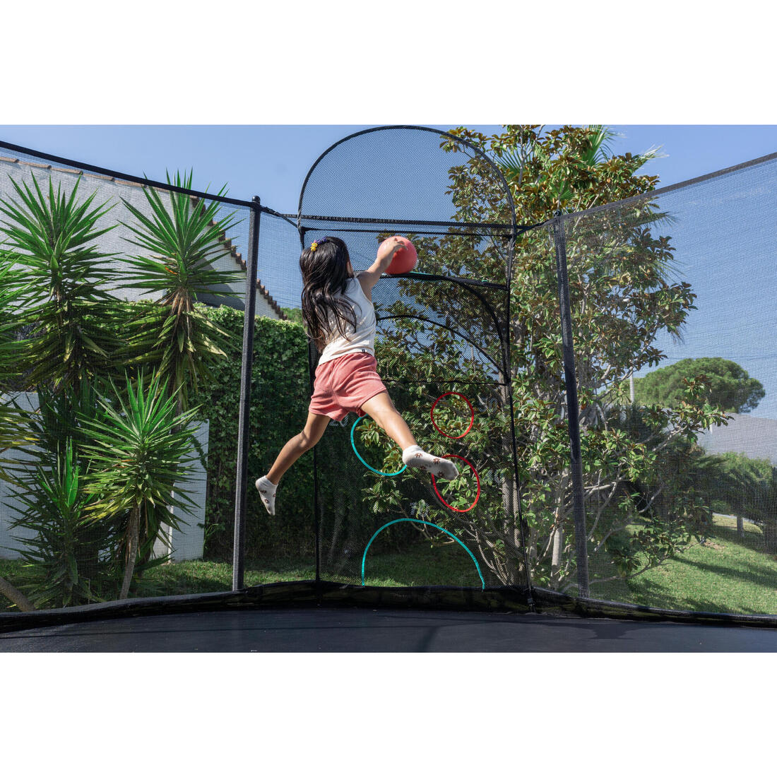Trampoline 360 avec filet de protection - montage sans outil - Image 17