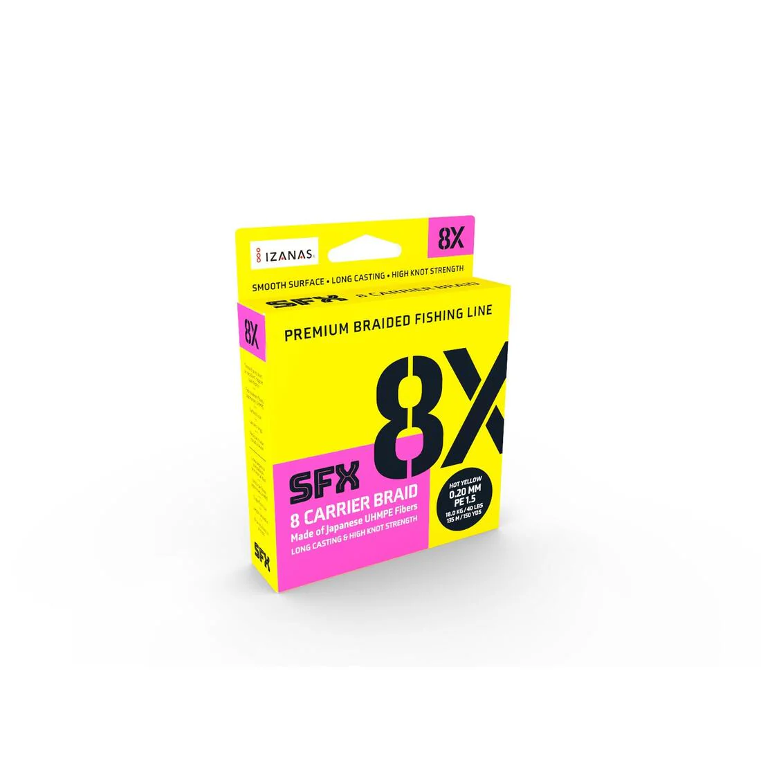 TRESSE SFX 8X MULTI 0.235mm 300M 20kg SUFIX