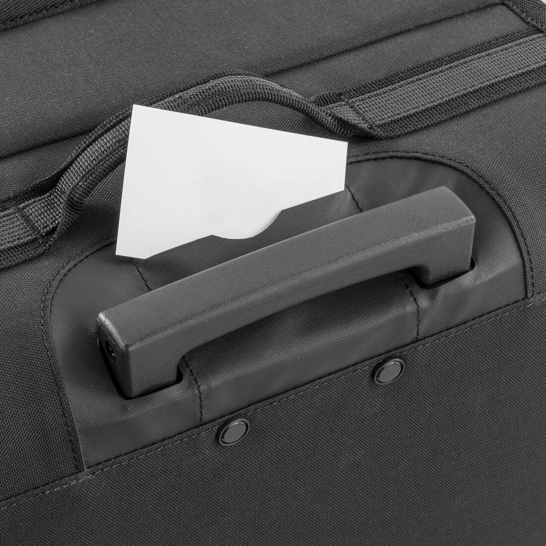 Valise 30L - ESSENTIAL noire grise - Image 20