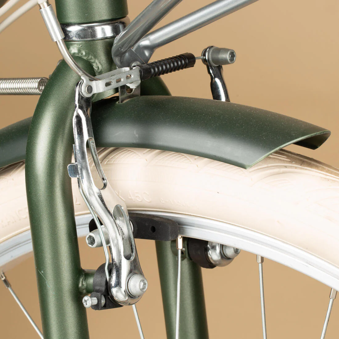 VELO DE VILLE ELOPS 520 CADRE HAUT KAKI - Image 17