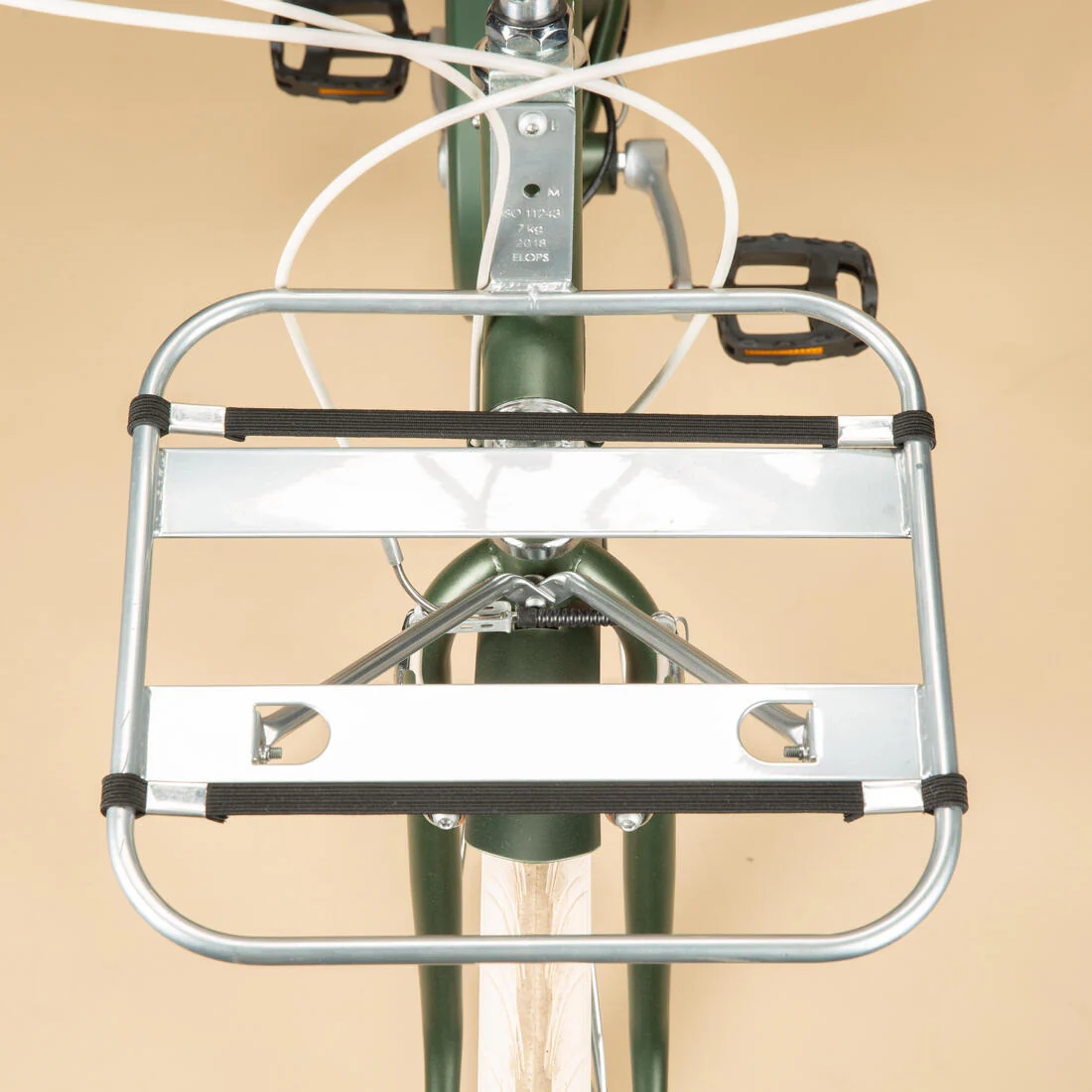 VELO DE VILLE ELOPS 520 CADRE HAUT KAKI - Image 7