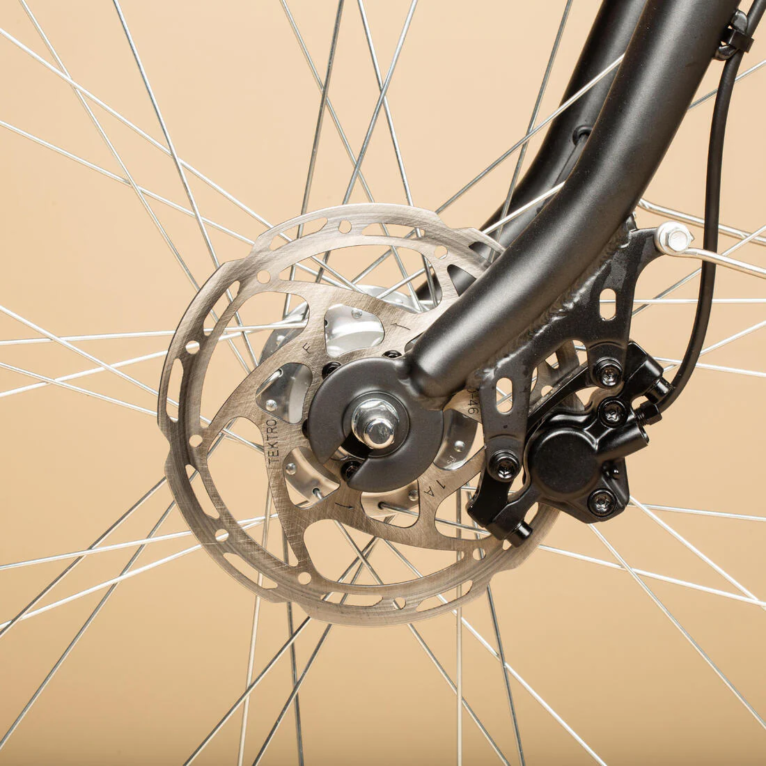 VELO DE VILLE ELOPS 900 cadre bas ALUMINIUM noir - Image 14