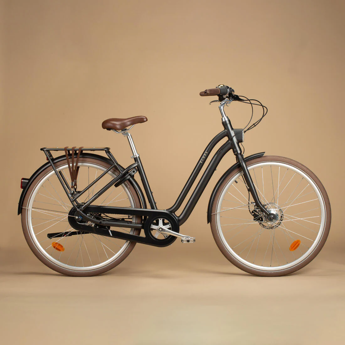 VELO DE VILLE ELOPS 900 cadre bas ALUMINIUM noir - Image 8
