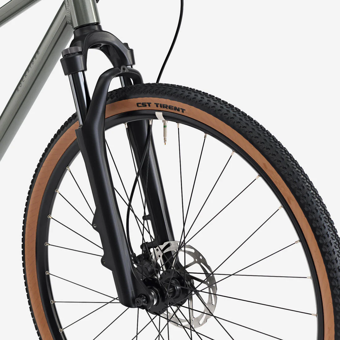 Vélo tout chemin cadre haut, ACTV 500 vert - Image 7