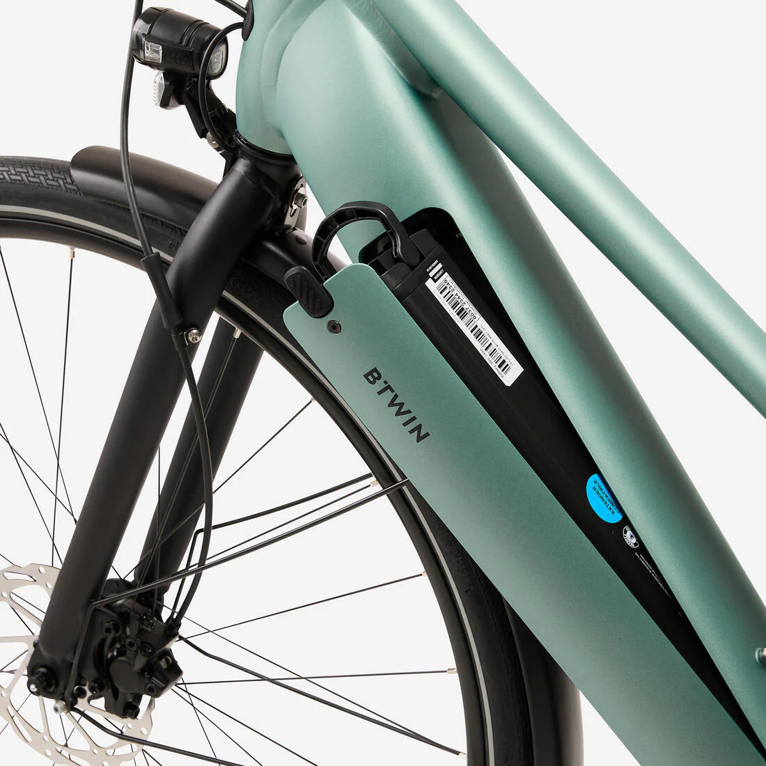 Velo ville longue distance 500 assistance electrique cadre bas. - Image 7