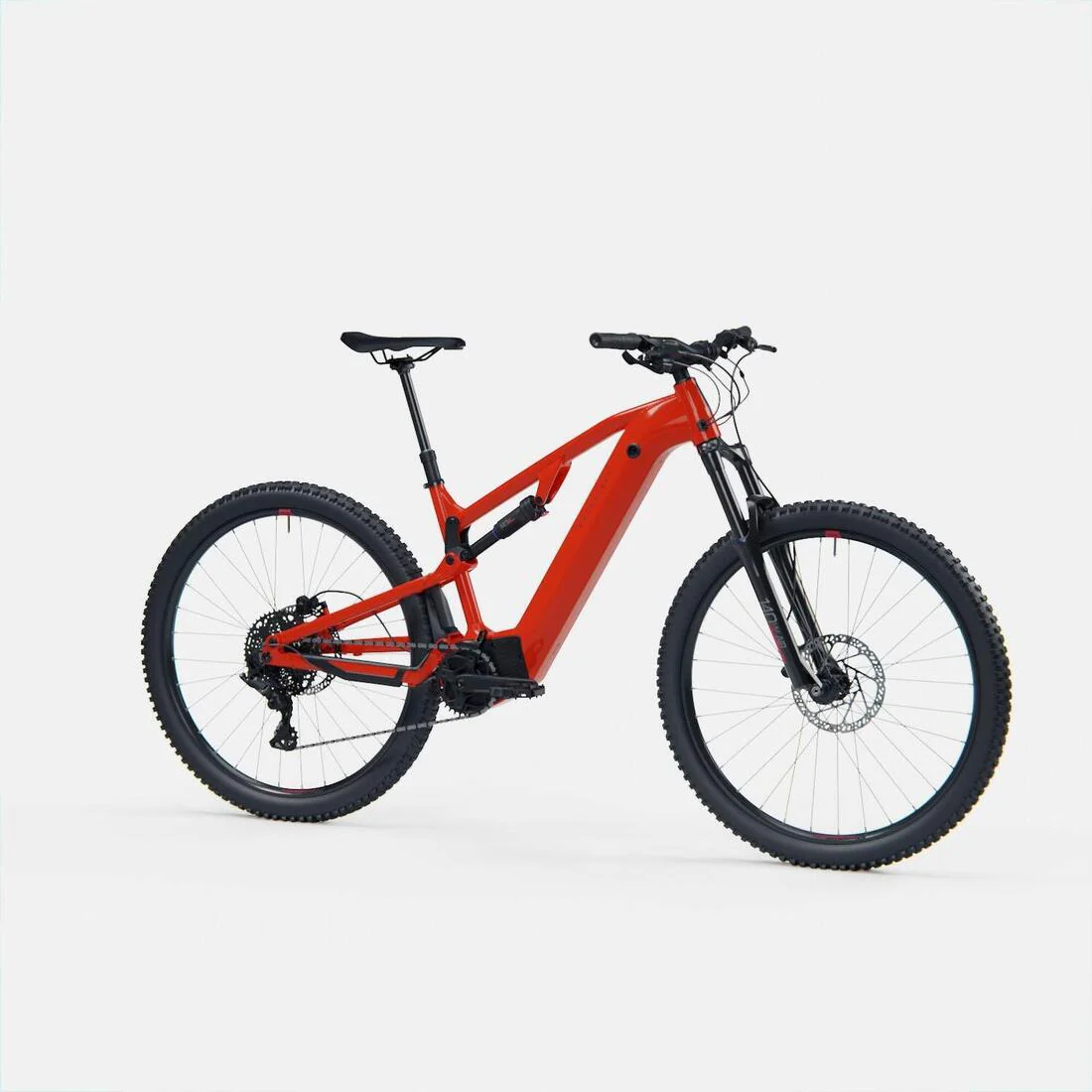 Vélo vtt électrique tout suspendu 29" - e-expl 520 s rouge vif - Image 20