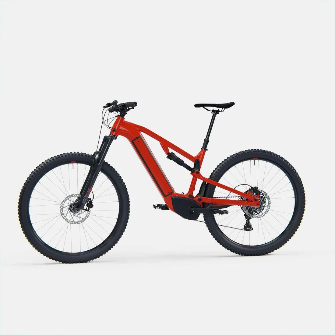 Vélo vtt électrique tout suspendu 29" - e-expl 520 s rouge vif - Image 48