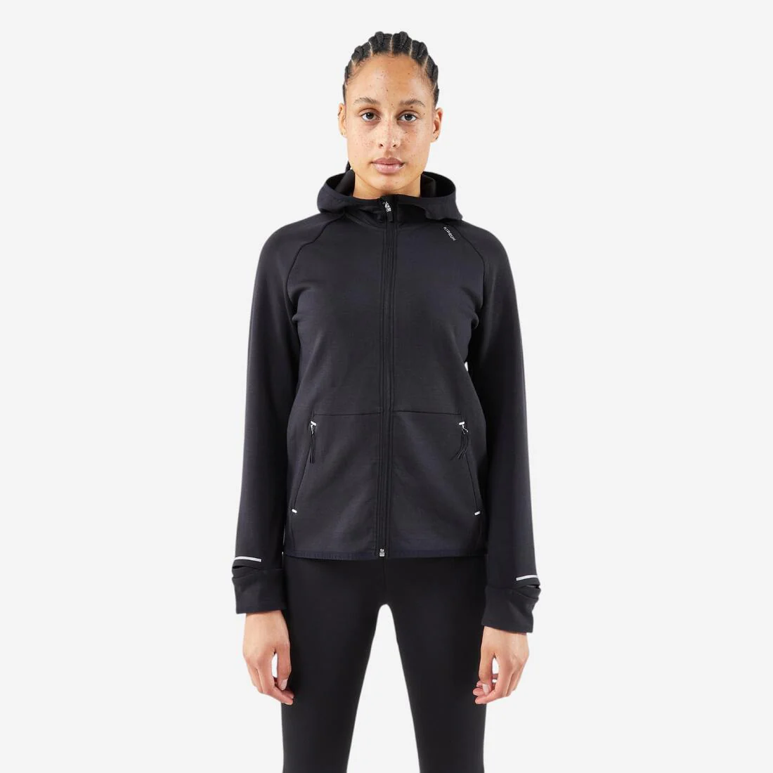 Veste chaude de running Femme, KIPRUN Run 500 Warm - Image 2