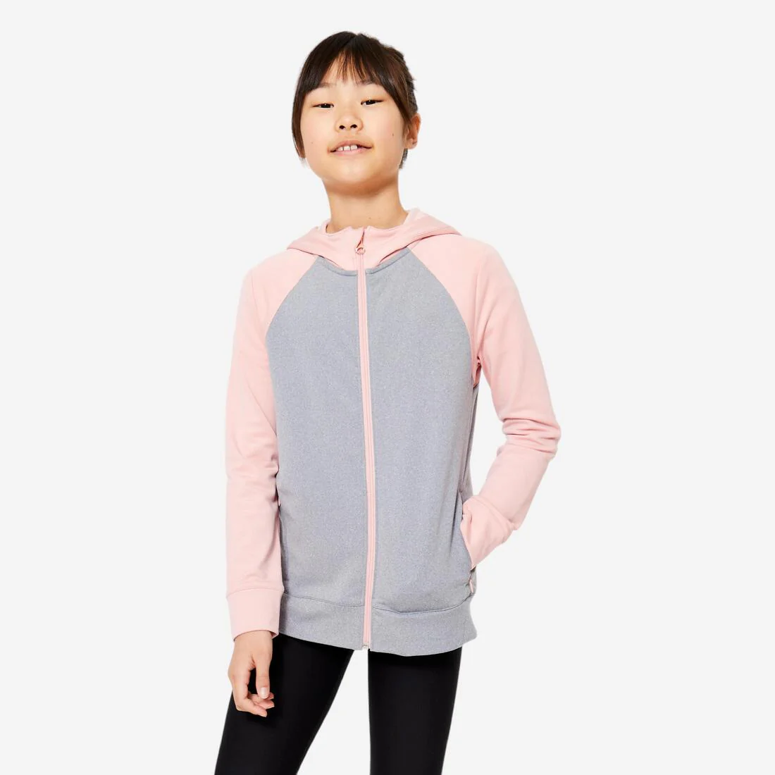Veste chaude respirante fille - S500 marine et