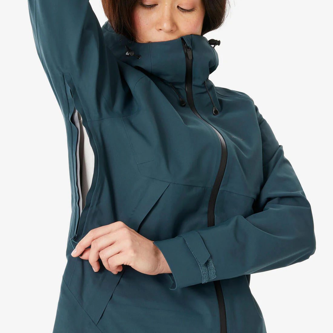 Veste de randonnée imperméable femme, MH500 - Image 7