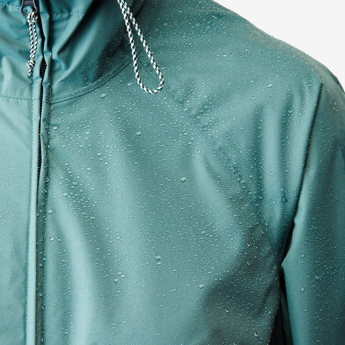 Veste de randonnée imperméable femme, Raincut Longue - Image 10
